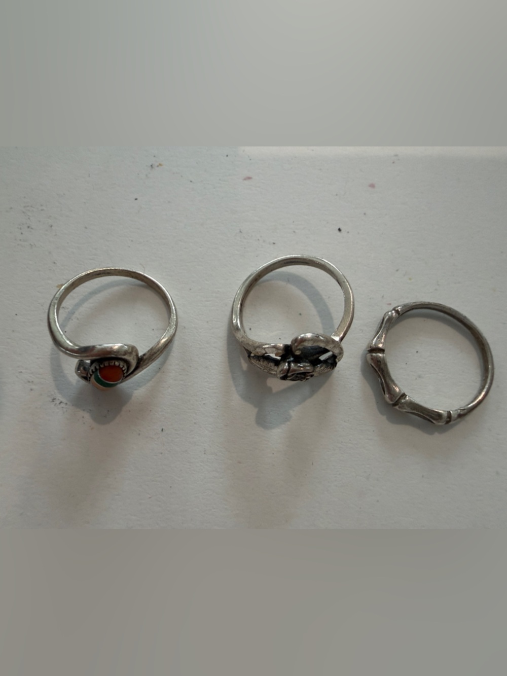 Sterling Silver  Ring Lot D